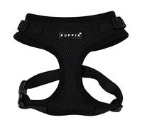 PUPPIA Ritefit Harness, Polyester, Negro, S