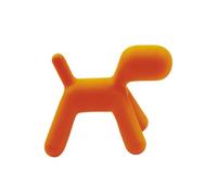 Puppy Abstractdog Taburete Pequeño Naranja