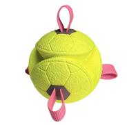 Puppy Ball With Rope - Interactive Dog Toy 15cm, Etpu Elastic Bouncer | Teeth Cleaning Teething Tool For Chewers, Long Lasting Stimulating Ball Present For Aggressive Play Training Exercise Pet Suppli