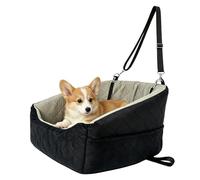 Puppy Car Seat | Safety Belt Breathable Anti Slip | Comfort Dog Booster & Car Seats | For Small Medium Puppy Cat SUV RV Pickup Vehicle Automotive Travel Road Trip