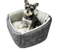 Puppy Car Seat | Safety Belt Breathable Anti Slip | Comfort Dog Booster & Car Seats | For Small Medium Puppy Cat SUV RV Pickup Vehicle Automotive Travel Road Trip