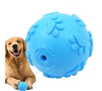 Puppy Chew Ball - Canine Sphere, Squeaky Pet Teething Bouncy Ball, Molar Massager | Audio Resilient Globe Fetch Projectile Puppy Toy Home Apartment Garden Park Living Room Bedroom Garage for Farm