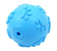 Puppy Chew Ball, Squeaky Teething Toy, Bouncy Pet Play, Dog Accessory, Fun Training Fixture, Portable Outdoor Gear, Easy Clean Supply, for Home Apartment Garden Park Living Room Bedroom Garage