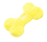 Puppy Chew Toy - Vocal Dog Bone Shape Plush, Durable Squeaker Teething