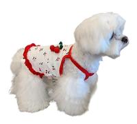 Puppy Clothes Girl | Breathable Spring Soft Cute Outfit,Dog Apparel Accessories,for Thanksgiving Birthday Party Home Room Outdoor Park Garden Walking Lawn Backyard