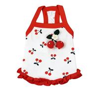 Puppy Clothes Girl,Cute Soft Breathable Lightweight Adjustable Spring Apparel | Versatile Cute Dog Clothes | For Thanksgiving Holiday Birthday Party Home Room Outdoor Park Garden Walking Lawn