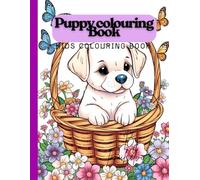 PUPPY COLORING BOOK FOR KIDS: 64 Fun and Cute Puppy Design | Relaxing Colouring pages for Boys and Girls ages 4-8