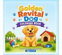 Puppy Dog Coloring Book for Kids Ages 3-8: 50 Cute & Easy Dog Coloring Pages for Toddlers and Preschoolers - Fun Activity Book for Dog Lovers