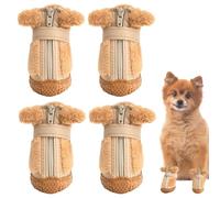 Puppy Dog Shoes - Botas de invierno para mascotas, no Slip Pawwear, Cold Climate Grip Footwear Solution Canine, Indoor Outdoor Weather Shield Paw Apparel Ensemble Series with Small Breed Dogs Cats