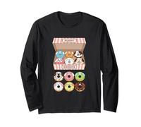 Puppy Donuts Pastry Dog Lover Cute Donut Puppies Perros Manga Larga