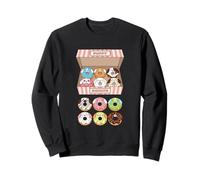 Puppy Donuts Pastry Dog Lover Cute Donut Puppies Perros Sudadera