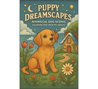 Puppy Dreamscapes Whimsical Dog Scenes Coloring for Creative Adults: A Fantasy-Inspired Dog Coloring Book with Imaginative Scenes to Spark Creativity, Soothe Stress, and Awaken Your Inner Artist