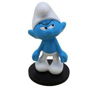 Puppy Figura de colección Blue Resin Los Pitufos, El Pitufo Gruñón 11cm (2021)