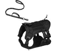 Puppy Harness | Harness For Small Dogs | Adjustable Pet Lead Combo For Walking and Training | Soft Harness For Small Dogs | Easy-to-Use Dog Harness For Outdoor Activities