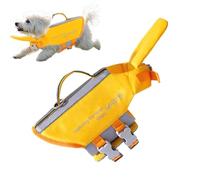 Puppy Life Vest, Dog Swim Jacket, 30x38x6 Inches Adorable Compact Reflective Non-Slip Security Clothing with Rescue Handle, High Flotation Pet Lifesaver for Puppy Small Large Dogs