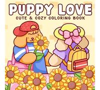 Puppy Love Coloring Book: Movie Star Animals Coloring pages with Iconic Cinema Moments and Adorable Fuzzy Friends for Teens and Adults seeking Creative Gifts