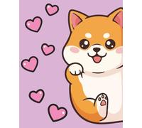 Puppy Love Notebook: Cute Dog Notebook for Writing, Notes & School | 120 Wide Lined Pages, 7.5" x 9.5"