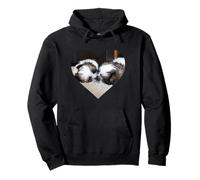 Puppy Love Shih Tzu Primer Beso Sudadera con Capucha