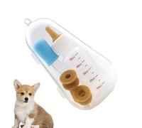 Puppy Milk Feeder, Kitten Feeding Syringe, Multifunctional Animal Leak Proof Design, Feeding Tube, 9.84x5.91x1.18 in Ideal for Kittens, Puppies, Pet Care Tool
