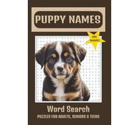 Puppy Names Word Search Puzzle Book: Word Searches with Easy to Read Print about Puppy Names, Dog Names, Dogs, Puppies, Canines and More | 6x9 inches, ... Gift for Holidays, Vacations, or Free Time