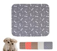 Puppy Pad, Brand Pee Pads, Washable Reusable Training Pet Dog Pads, Fast Absorbent, Leak & Odor Proof, Non-Slip for Dogs Indoor Use (Gray,31.5*35.43in)