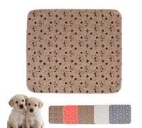Puppy Pad, Brand Pee Pads, Washable Reusable Training Pet Dog Pads, Fast Absorbent, Leak & Odor Proof, Non-Slip for Dogs Indoor Use (Brown,31.5*35.43in)