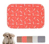 Puppy Pad, Brand Pee Pads, Washable Reusable Training Pet Dog Pads, Fast Absorbent, Leak & Odor Proof, Non-Slip for Dogs Indoor Use (Red,15.74*23.62in)