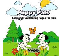 Puppy Pals: Easy and Fun Coloring Pages for Kids
