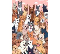 Puppy Paradise Notebook: A Delightful World of Dogs