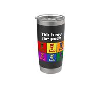 Puppy play pups - This is my six-pack Vaso térmico de acero inoxidable de doble pared