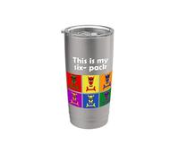 Puppy play pups - This is my six-pack Vaso térmico de acero inoxidable de doble pared