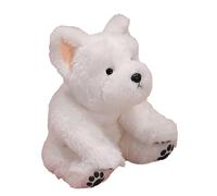 Puppy Plush - Realistic Dog Toy | Soft Cuddly Stuffed Animal | Emotional Soothing Gift Idea | Birthday Holiday Decoration | Boys Girls Adults Collectible | Bedside Comfort, Desktop Couch Car