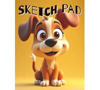 Puppy Power Sketch Book: Cute Dog Sketchbook for Drawing, Doodling & Creativity - Large 8.5 x 11 Blank Page Art Book for Kids, Teens & Puppy Lovers