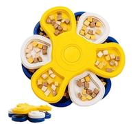Puppy Puzzle Feeder - Dog Puzzle Toys | Interactive Dog Toys | Three Layers Eat Slow Puzzles Feeder, Slow Feeder, Dog Enrichment Toys, Treat Dispensing Toys, Jigsaw Puzzle Style Detachable Dog Bowls