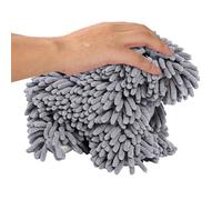 Puppy Shaped Hand Towel - Cute Chenille Drying Cloth for Bathroom Kitchen | Soft Absorbent Fiber Design, Quick Dry Cleaning Rag for Kids Women Dog Lovers Home Use