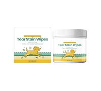 Puppy Tear Stain Remover - Dog Eye Cleaning Wipes, 60 Pieces Tear Wipes for Dog Eyes and Cat Care | Gentle Debris Cleaning Pads for Small Medium Large Breeds | Pet Grooming Wipe for Home Travel Indoor