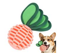 Puppy Teething Toy - Interactive Squeaker, Dog Toys for Chewers Safe Funny Reliefs, Squeaky Boredom Relief Training Play Accessory | Ideal Small Medium Breed Teeth Cleaning Enrichment Daily Active