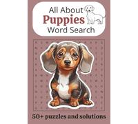 Puppy Word Search Book: A Puppy Word Find book for Adults, Seniors, and Teens