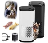 Puppymothers Pet Air Purifier, Puppy Mothers Pet Air Purifier, Pawtins Pet Air Purifiers for Home Pee Smell, Air Purifiers for Home Pets with 360°Air Inlet with Reusable Filter Element (A+C-2 Pcs)