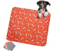 Puppypad Pee Pads, Highly Absorbent Durable Puppypad with Pheromones, Washable & Reusable The Last Pee Pad You'Ll Get Your Furry Friend (Red,M)