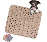 Puppypad Pee Pads, Highly Absorbent Durable Puppypad with Pheromones, Washable & Reusable The Last Pee Pad You'Ll Get Your Furry Friend (Brown A,M)