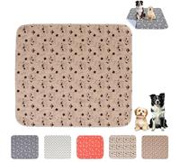 Puppypad Pee Pads with Pheromones, Puppypad Pee Pads, Reusable and Washable Puppy Pad, Durable Leak-Proof & Anti-Slip Pet Training Pad for Home & Travel (Brown B,S)