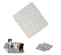 PuppyPad - The Last Pee Pad You'll Get, Washable Reusable Dog Pee Pads with Feromonas, Leak & Odor Proof, Fast Absorbent, Easy to Clean, Non-Slip Potty Training Mat (Blanco (MK-5), M (71,1 x 81,3 cm)
