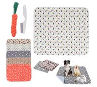 Puppypad Washable Dog Pee Pads, Puppy Pad Reusable Pee Pads, Puppypad ee ads with Pheromones, Leak & Odor Proof, Fast Absorbent, for Sofa, Crates, Floors (B,L: 80*90cm)