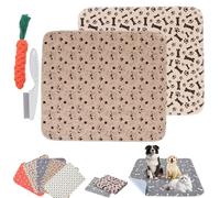 Puppypad Washable Dog Pee Pads, Puppypad ee ads with Pheromones, Puppy Pad Reusable Pee Pads, Super Absorbent & Leakproof Pet Training Pad, for Sofa, Crates, Floors (2pcs-4,S: 40*60cm)