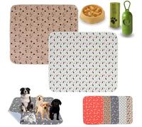 Puppypad Washable Dog Pee Pads, PuppyPad Pee Pads for Dogs with Pheromones, Puppy Pad Reusable ee ads, Durable Leak-Proof & Anti-Slip Pet Training Pads, for Home (B+E,XS(12*12 in))