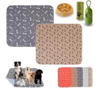 Puppypad Washable Dog Pee Pads, PuppyPad Pee Pads for Dogs with Pheromones, Puppy Pad Reusable ee ads, Durable Leak-Proof & Anti-Slip Pet Training Pads, for Home (A+B,L(32*36in))