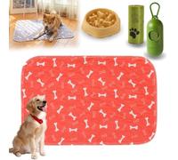 Puppypad Washable Dog Pee Pads, PuppyPad Pee Pads for Dogs with Pheromones, Puppy Pad Reusable ee ads, Durable Leak-Proof & Anti-Slip Pet Training Pads, for Home (D,S(16*24 in))
