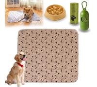 Puppypad Washable Dog Pee Pads, PuppyPad Pee Pads for Dogs with Pheromones, Puppy Pad Reusable ee ads, Durable Leak-Proof & Anti-Slip Pet Training Pads, for Home (B,S(16*24 in))