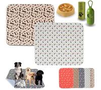 Puppypad Washable Dog Pee Pads, PuppyPad Pee Pads for Dogs with Pheromones, Puppy Pad Reusable ee ads, Durable Leak-Proof & Anti-Slip Pet Training Pads, for Home (C+E,L(32*36in))